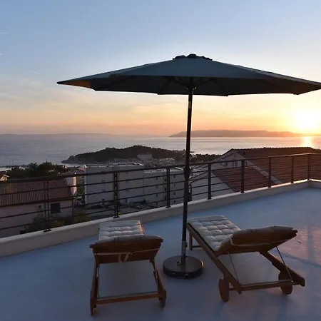 Dante With Sea View & Private Pool 马卡尔斯卡